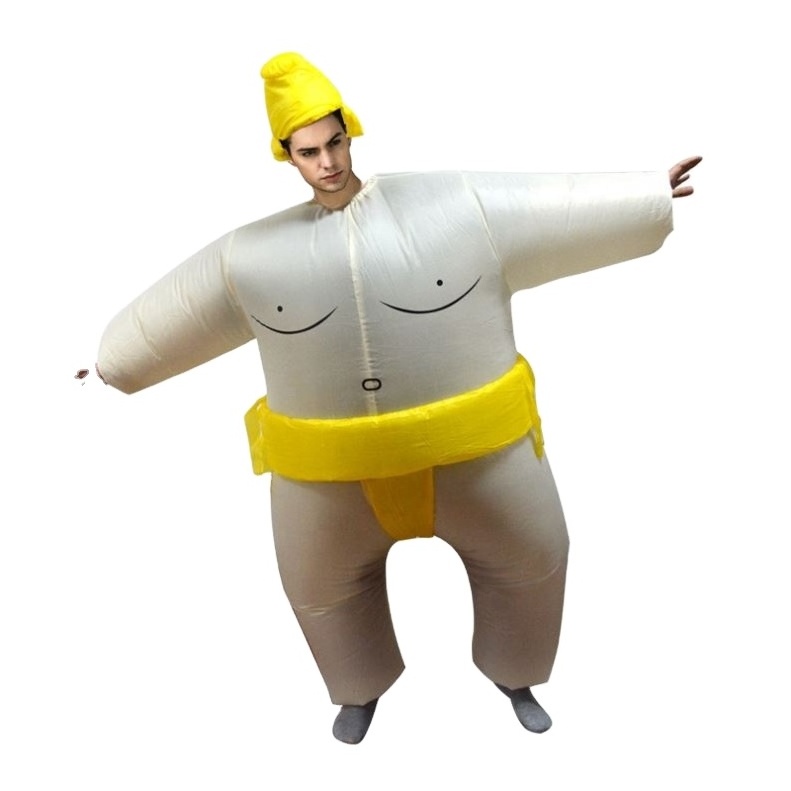 Wholesale Party Funny Inflatable Sumo Wrestling Fat Suit Costume