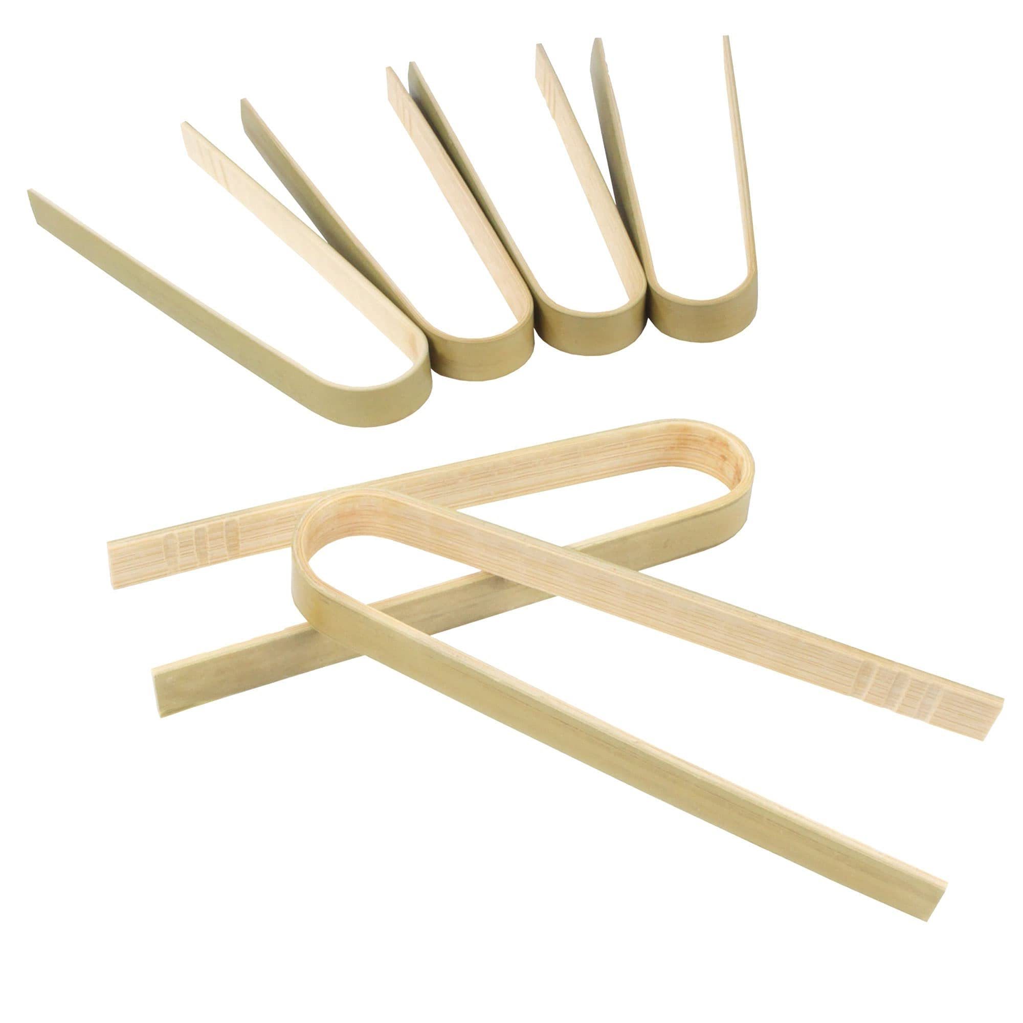 Anhui Shucheng Kitchenware Serving Tongs Bamboo Salad Clip Tongs