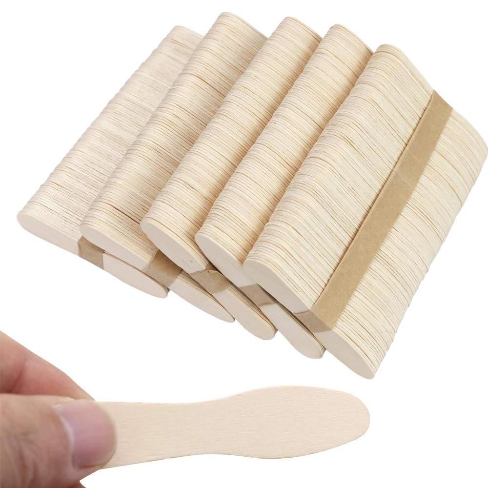 Wooden ice cream spoons bulk disposable mini wooden spoons ice cream sticks small dessert spoons for tasting