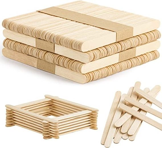 Wholesale Wooden Ice Cream Stick Birch Material Environmental Protection Ice Cream Stick For DIY