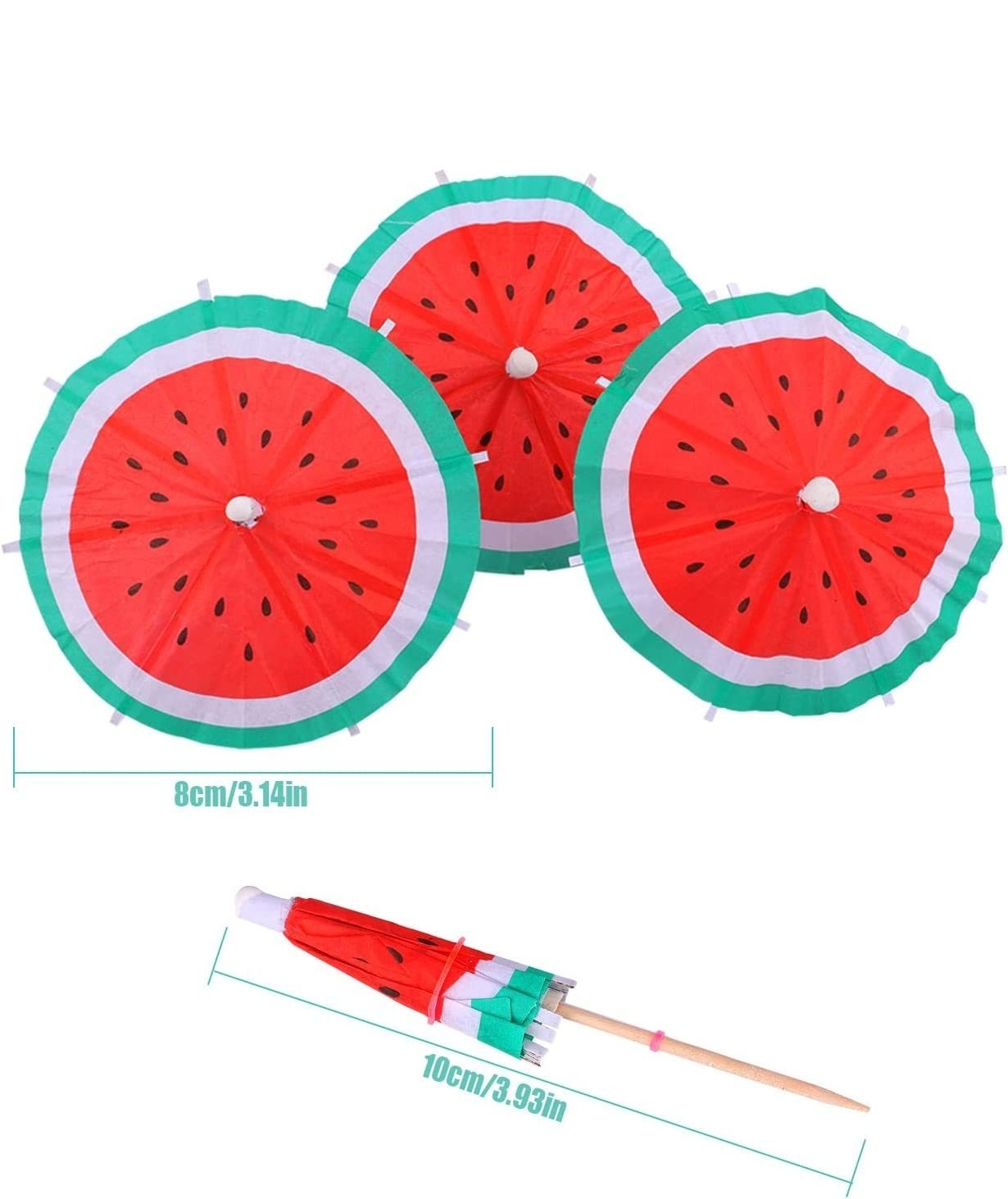 Factory directly decorative cocktail tooth picks tropical leaf pineapple flamingo fireworks umbrella picks for party events