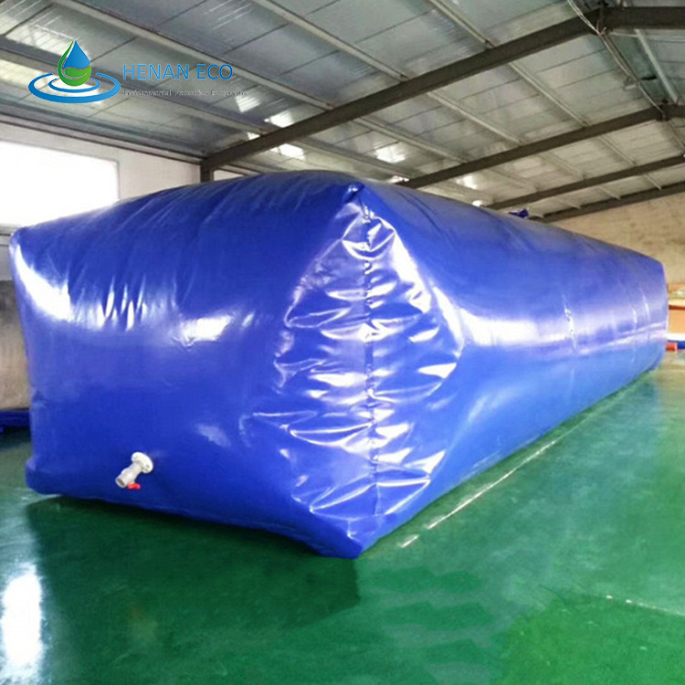 Hot Selling 100000 Liter Foldable PVC or TPU Rectangular Water Tank Agricultural Irrigation Portable Water Storage Bag