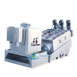 Environmentally friendly dewatering screw press used for solid-liquid separation.