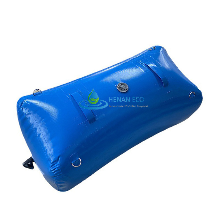 Flexible Potable Water Tank Drinking Water Bladder Storage Tank Pillow Shape Rain Water PVC Tank