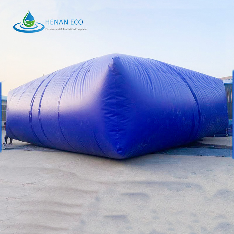 Hot Selling 100000 Liter Foldable PVC or TPU Rectangular Water Tank Agricultural Irrigation Portable Water Storage Bag