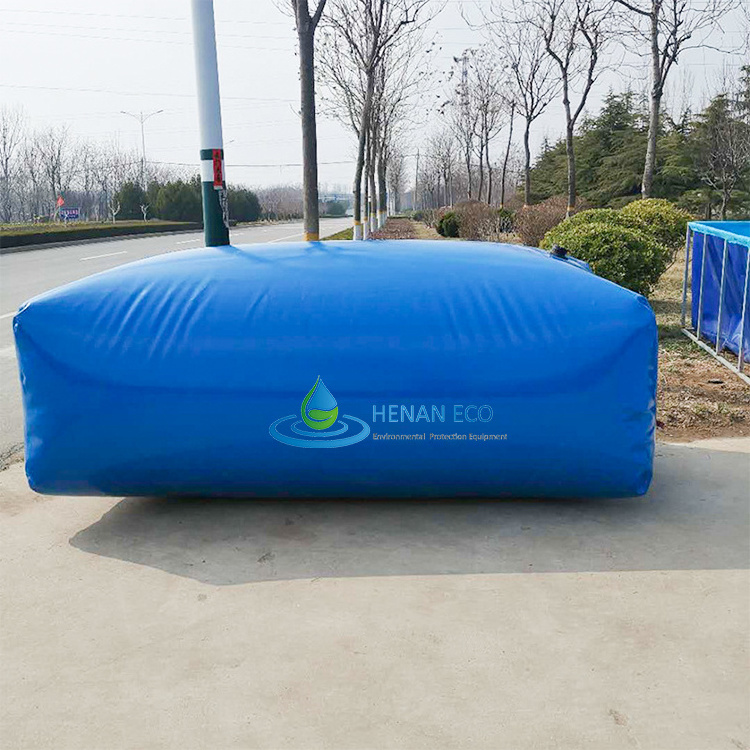 Hot Selling 100000 Liter Foldable PVC or TPU Rectangular Water Tank Agricultural Irrigation Portable Water Storage Bag