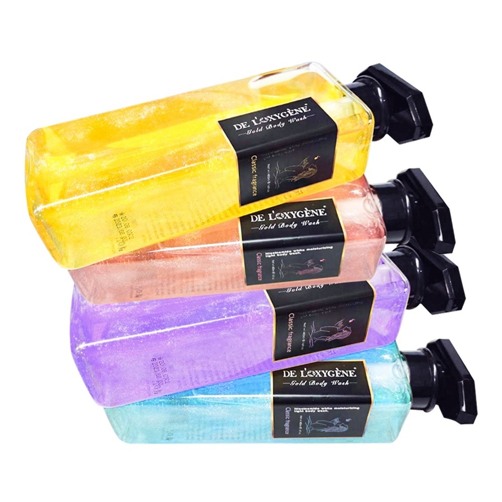 Custom Flowers Fruit Fragrance Moisturizing Nourishing Body Wash Bath Shower Gel Set