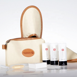 Portable Travel Airline Amenity Kit Hospital Toiletries Kit Hotel Amenity Kits Toiletry Bag for Airplane