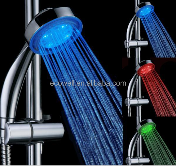 Hot sale LED Temperature control Shower head