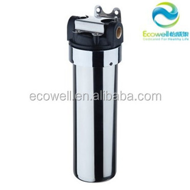 10 / 20 Inches Water Filter Housing , 304 Stainless Steel Water Filter Housing