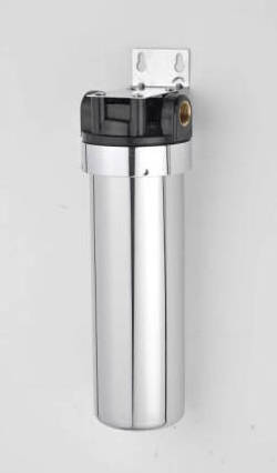 10 / 20 Inches Water Filter Housing , 304 Stainless Steel Water Filter Housing