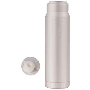 2.5" x 10" or 2.5" x 20" Empty Refillable Canister DI Resin/GAC/Carbon Water Filter Cartridge housing