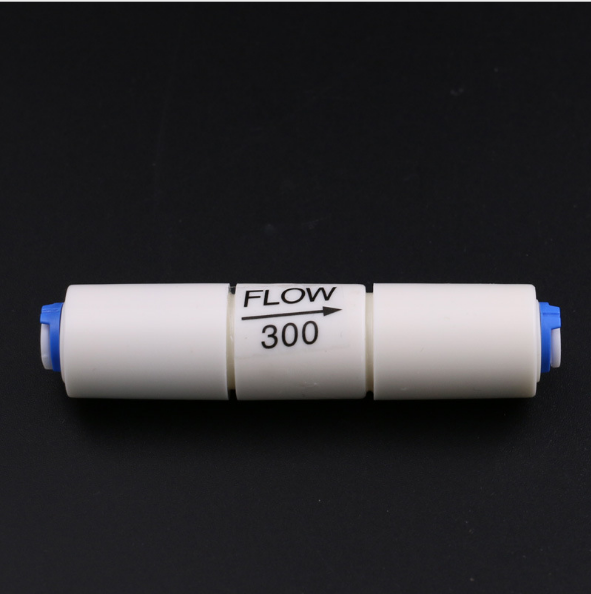 Cheap 300CC/450CC/800CC/1500CC Waste Water Flow Regulate Restrictor for RO Water System/plastic fittings