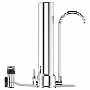 Desktop 304 stainless steel  water filter with ceramic filter