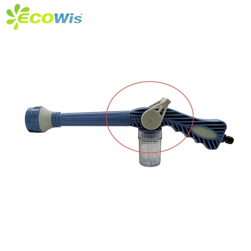 Long Handle Adjustable 8 Patterns Hose End Soap Dispenser Jet Washing Gun Foam Cannon Auto Cleaning Sprayer Snow Foam Lance