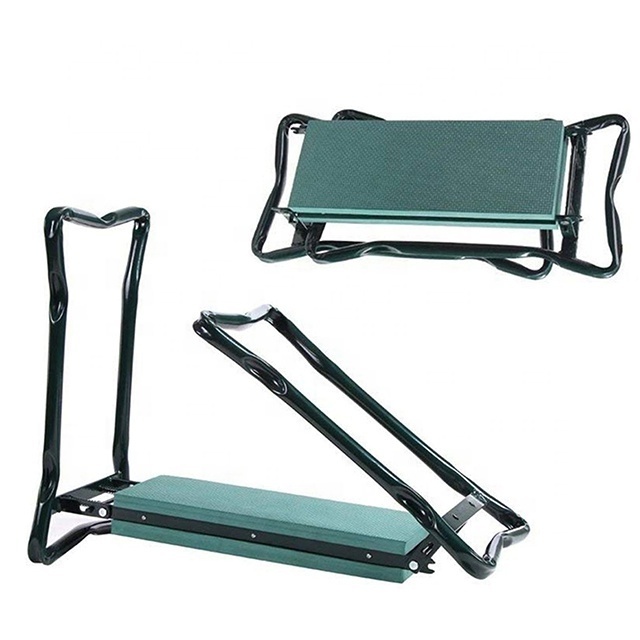 Garden Kneeler and Seat with Bonus Tool Pouch High Quality Durable Foldable Garden Kneeler Seat Stool Pad