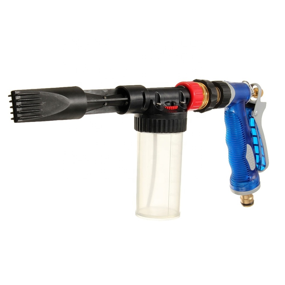 Car Detailing Water Garden Hose Foam Sprayer Soap Sprayer Snow Foam Car Wash Hose Nozzle Foam Sprayer with Soap Dispenser