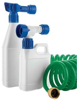 Garden Hose End Sprayer 28/410mm Bottle Foam Sprayer for Pesticides Chemicals Cleaning Watering