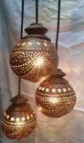 Wholesale Price Handmade Eco-Friendly Coconut Shell Lamp For Home Living Room Decor Coconut Shell Lamp