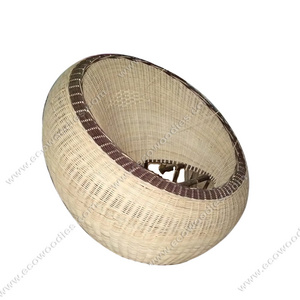 Modern Rattan Wicker Egg Sofa Bucket Papasan Chair with Cushion Eco friendly Garden Sets Couch Living Room Sofa Restaurant Chair