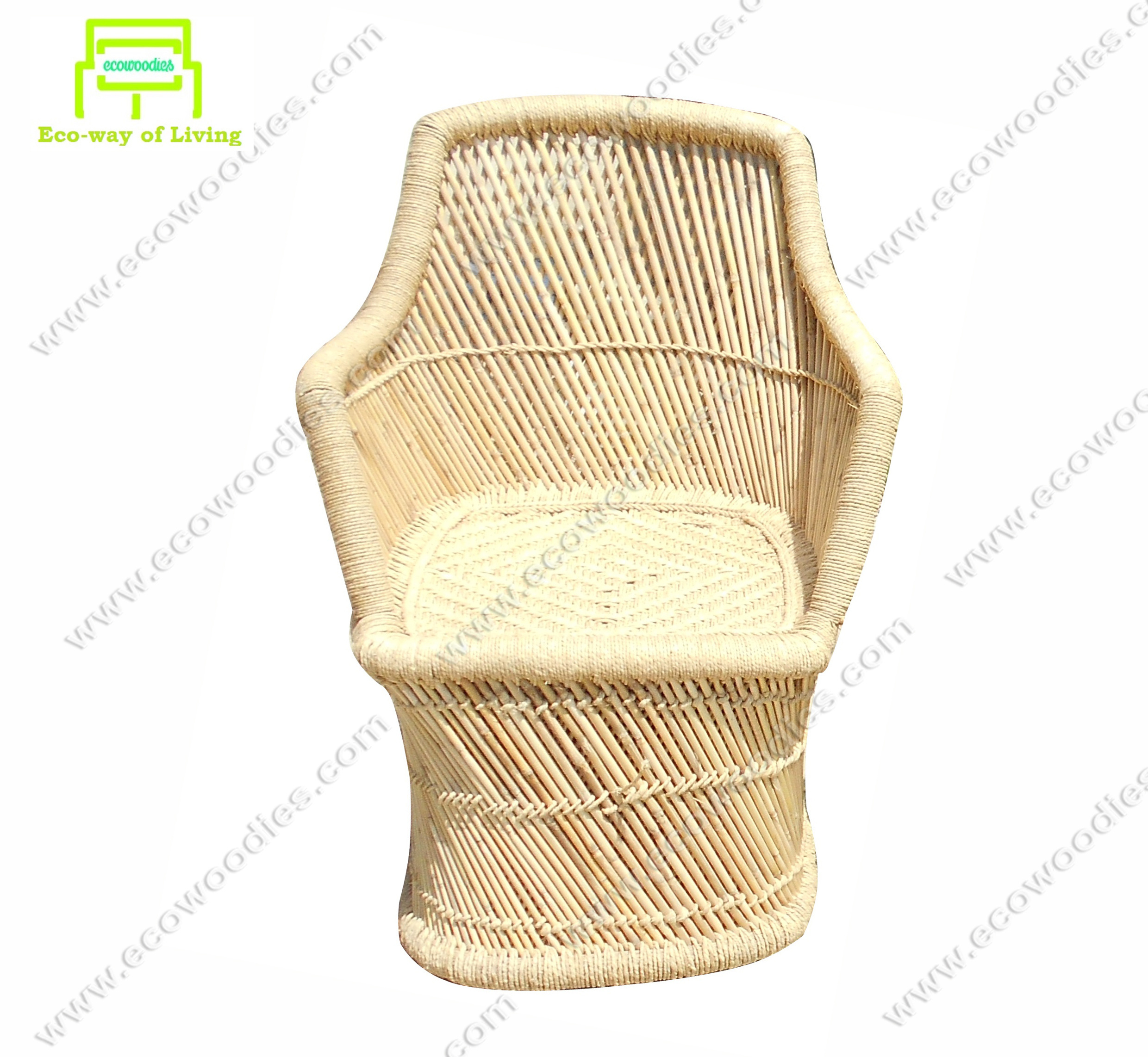 2023  Classic  Bamboo Handmade Rattan Patio  Comfortable Seating Armchair For Living Room Garden Balcony Lounge Chair Wholesale