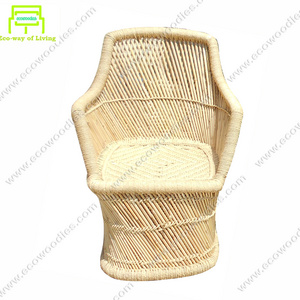 2023  Classic  Bamboo Handmade Rattan Patio  Comfortable Seating Armchair For Living Room Garden Balcony Lounge Chair Wholesale