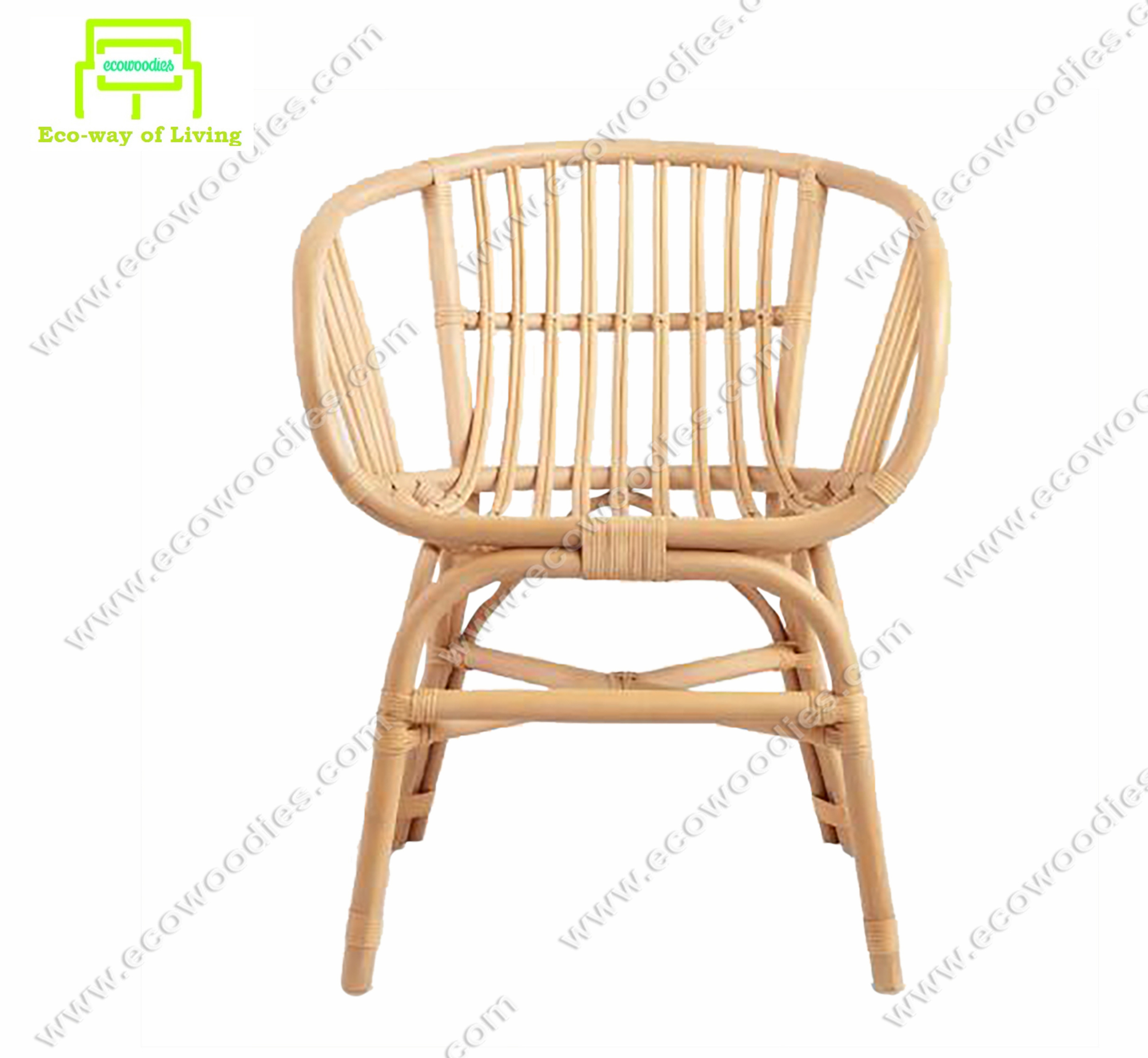 Wholesale Classic Eco-Friendly Bamboo Cane Leisure Chair For Living Room Office Restaurant Chiavari Restaurant Sets