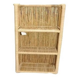 Bulk Price Bamboo Cane Decorative Floating Shelves Bedroom Furniture Drawer Storage Organizer