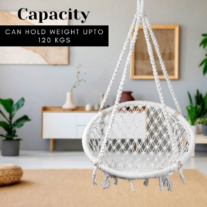 Best Price Designer Creative Leisure Garden Single Seater Swing  Rattan Hanging Swing Chair Macrame Ceiling Swing Chair