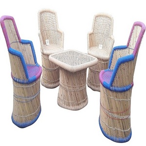 Best Selling Luxury Wicker Lounge Garden Outdoor Living Room Terrace Cane Bamboo Chair Table Furniture Set garden patio chair