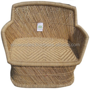 Eco Friendly Wooden  Bamboo Living Room Home Indoor Patio Indoor Outdoor Garden Lawn Cane Bamboo Wooden Sofa Couch