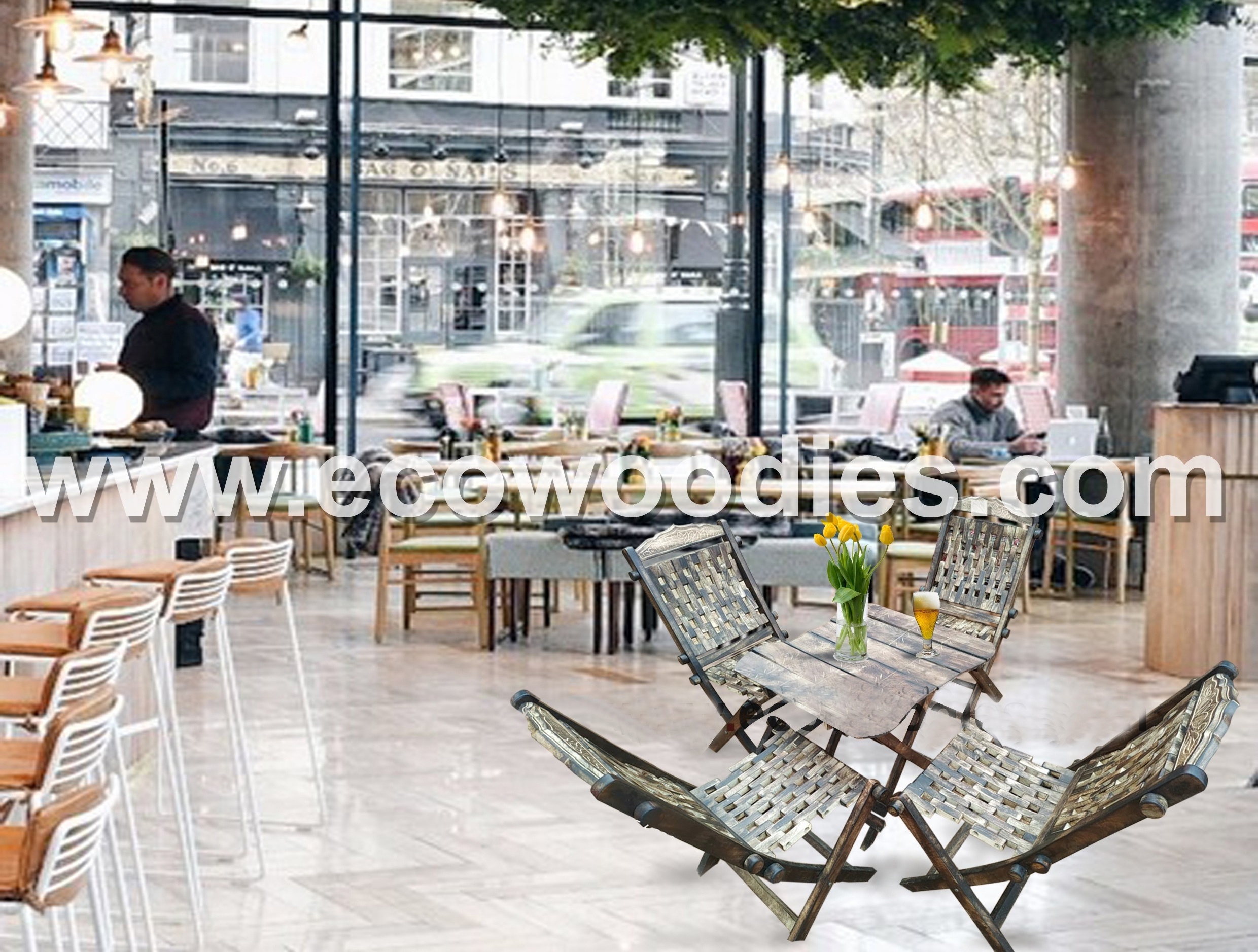 2021 Hot sale Round Coffee Table Chairs Set Compact Rattan Balcony Furniture Patio garden chairs outdoor rattan wicker