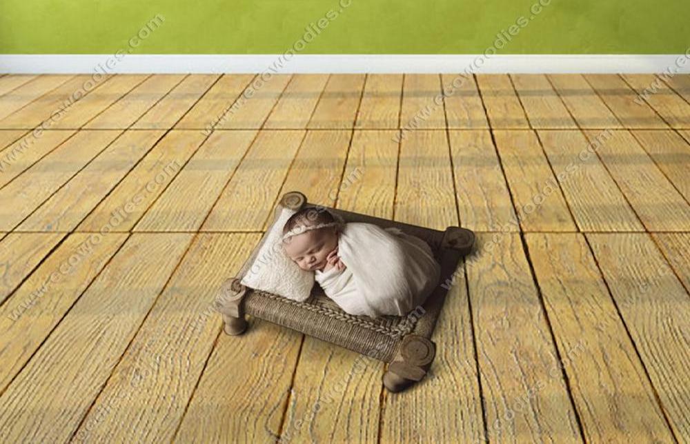 High Quality Hand Woven Newborn Photography Baby Bed Prop With  Used For Infants Jute Rope Digital Photo Shoot Birthday Sleeping