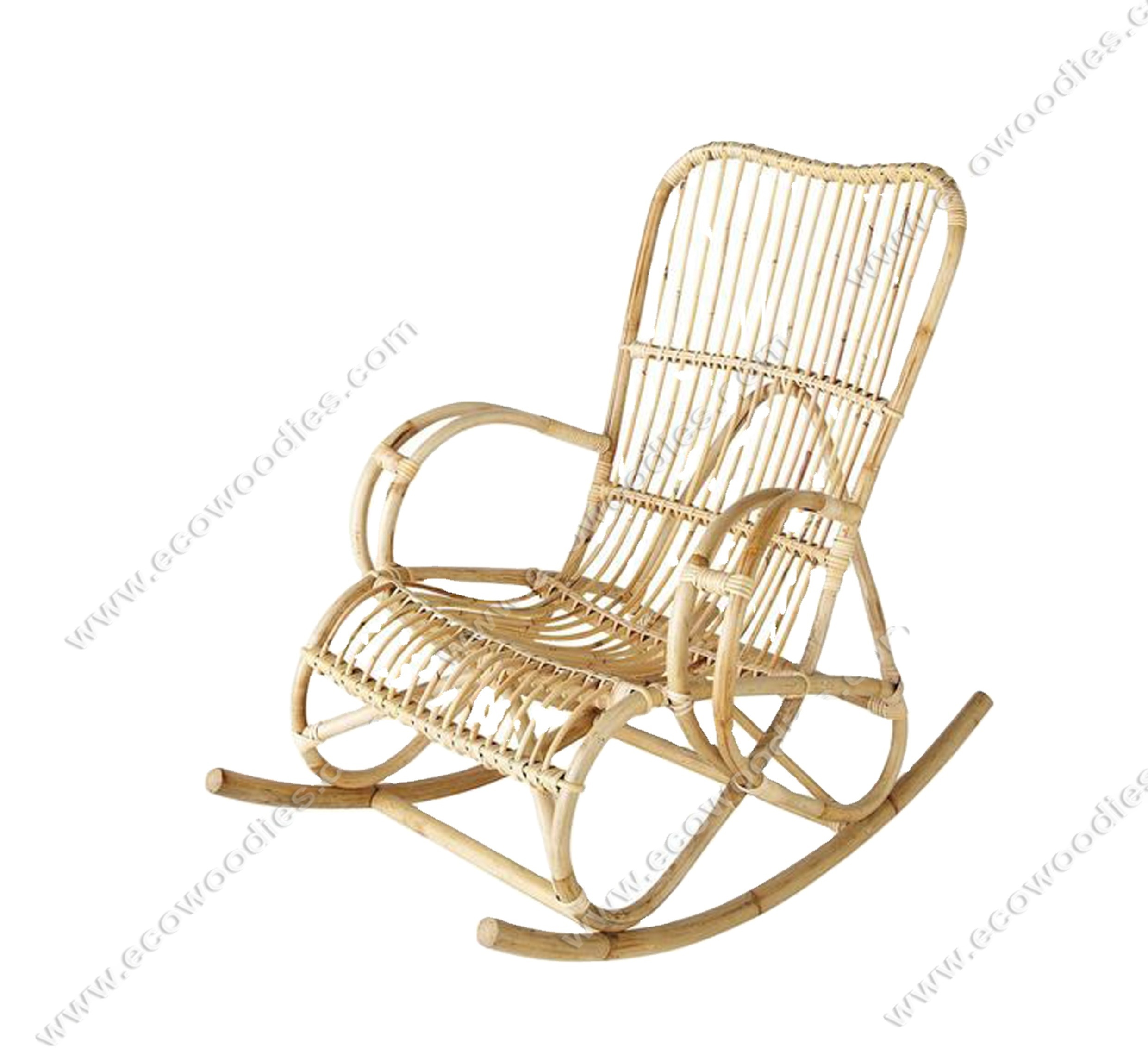 Antique Natural Cane Wood Rocking Chair for Elderly Adults Armrest Living Room Bedroom modern antique wood kids metal electric