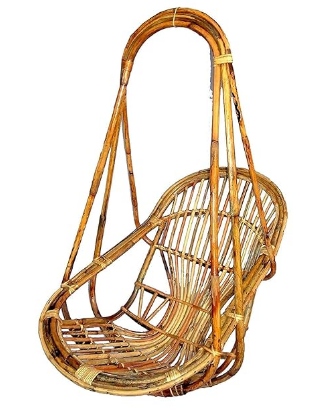 Trending Rattan hanging egg chair Style patio Swing Chair Hammock Bucket Shaped Suspended Relaxing Chair Restaurant Garden