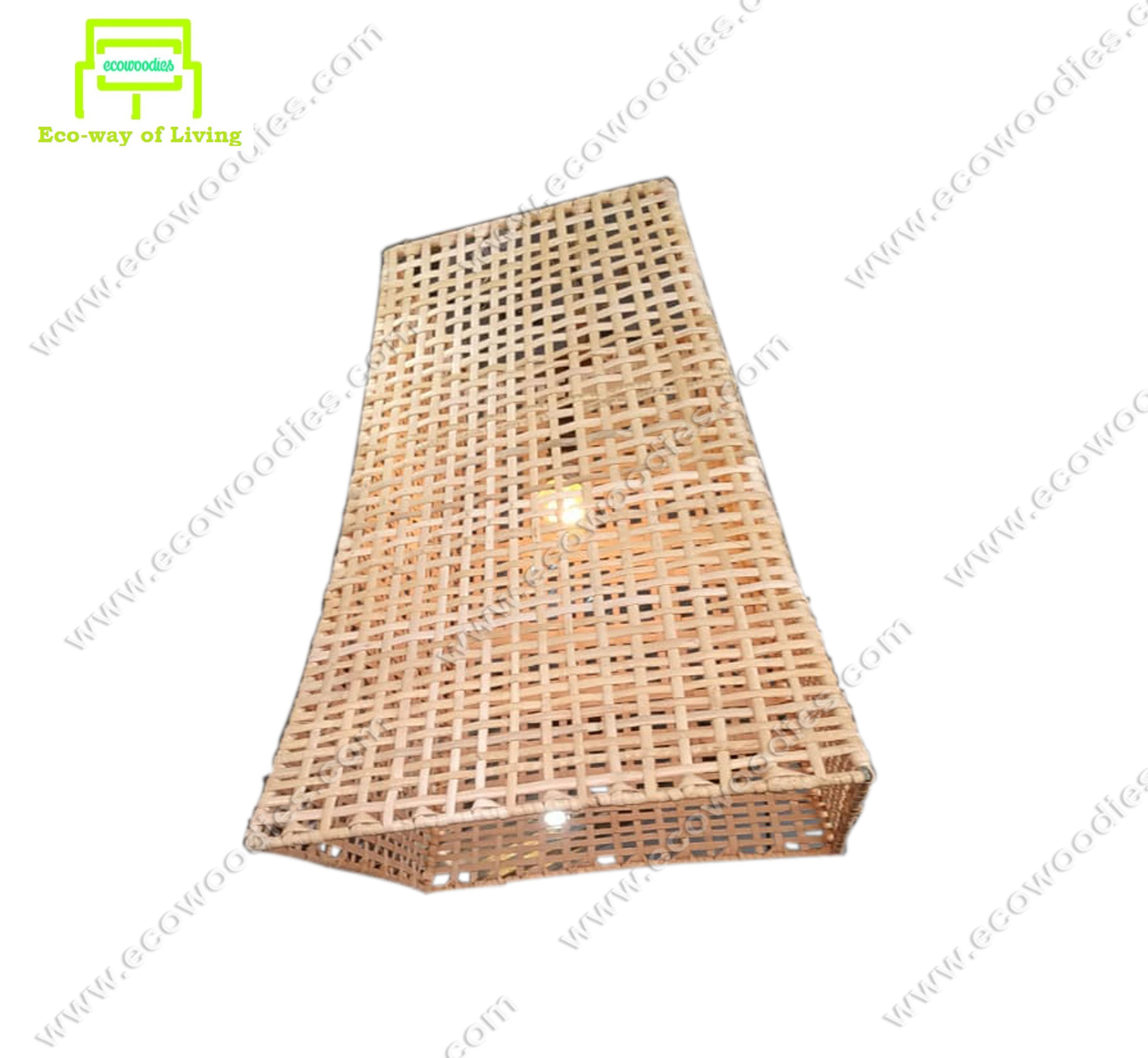 2024 Natural Bamboo Handmade Hanging Ceiling Led Rattan Pendant Light Fixture Woven Hanging Ceiling Bamboo Wicker