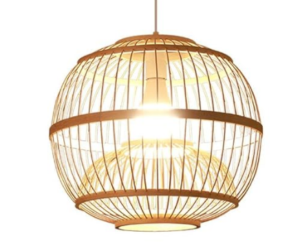 Ceiling Lights Are Made Of Rattan Material Unique design Bamboo Hanging Lamp For Decoration Wholesale