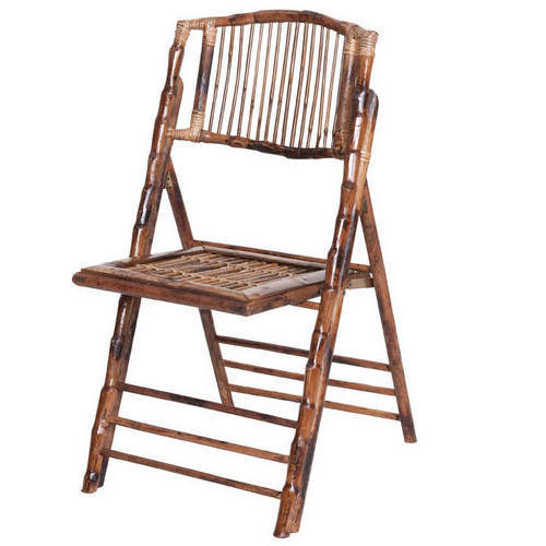 Modern Luxury Bamboo Rattan Wicker Folding Chair Indoor Outdoor Use Garden Classics Sets Restaurant Bamboo Chairs