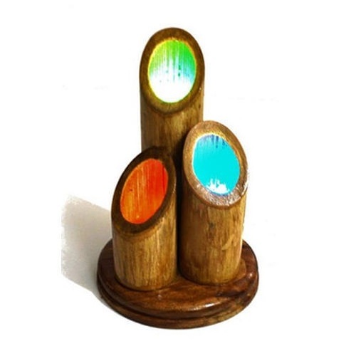 Eco-Friendly Hotel Fancy Bamboo Table Lamp Customized Wholesale Lamp Shades For Home Bedroom