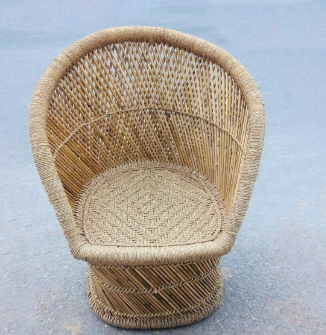 Modern Accent  Bamboo Cane Chair Rattan  Garden Chair Outdoor Furniture For Home Hotels Bars Terrace Balcony Wicker Chair