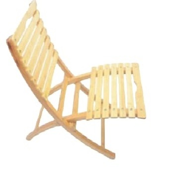 Hot Sale Vintage Bamboo Deck Chair Sun Lounger Natural Bamboo Longue Foldable Beach Sun Lounger