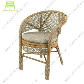 Wholesale Classic Eco-Friendly Bamboo Cane Leisure Chair For Living Room Office Restaurant Chiavari Restaurant Sets