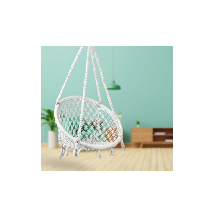 Factory Price New Design Kids Outdoor Patio Quilted Hanging Kids Garden Swing Chair Available from Indian Supplier