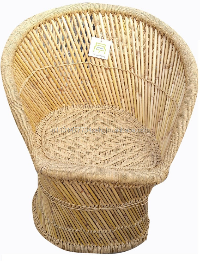 Eco Friendly Handicraft Sitting Cane/Bamboo Outdoor Garden Living Room Chair outdoor patio furniture wicker chair