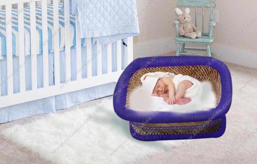 Wicker Newborn Baby Cribs Bed Cot Cradle Vintage Props Photography Photo Wrap Bed Basket Latest Bed Baby Chair