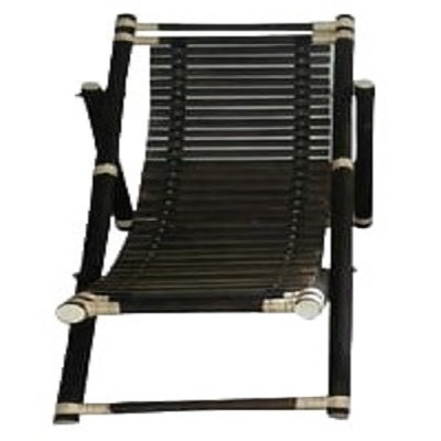 Newest High Quality Comfortable Bamboo Wicker Lounge Chair Folding  Wicker Sun Lounger For Hotel Deck Beach Yard Swimming Pool