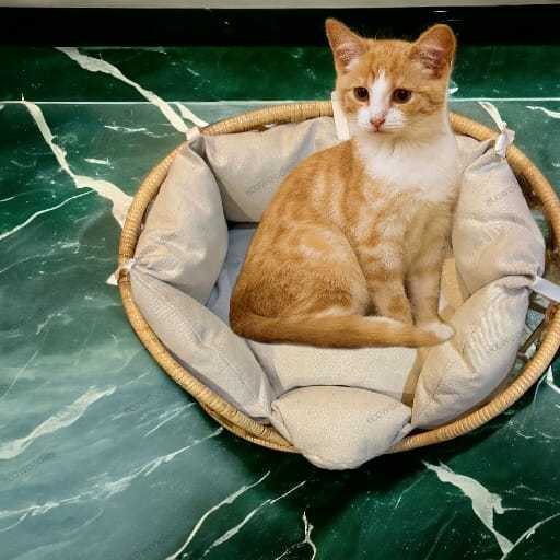 Low Cost New Eco Friendly Rattan Pet Bed Wicker Round Rattan Cat Deep Sleep Cat Dog Sofa Bed Rattan Woven Pet Bed