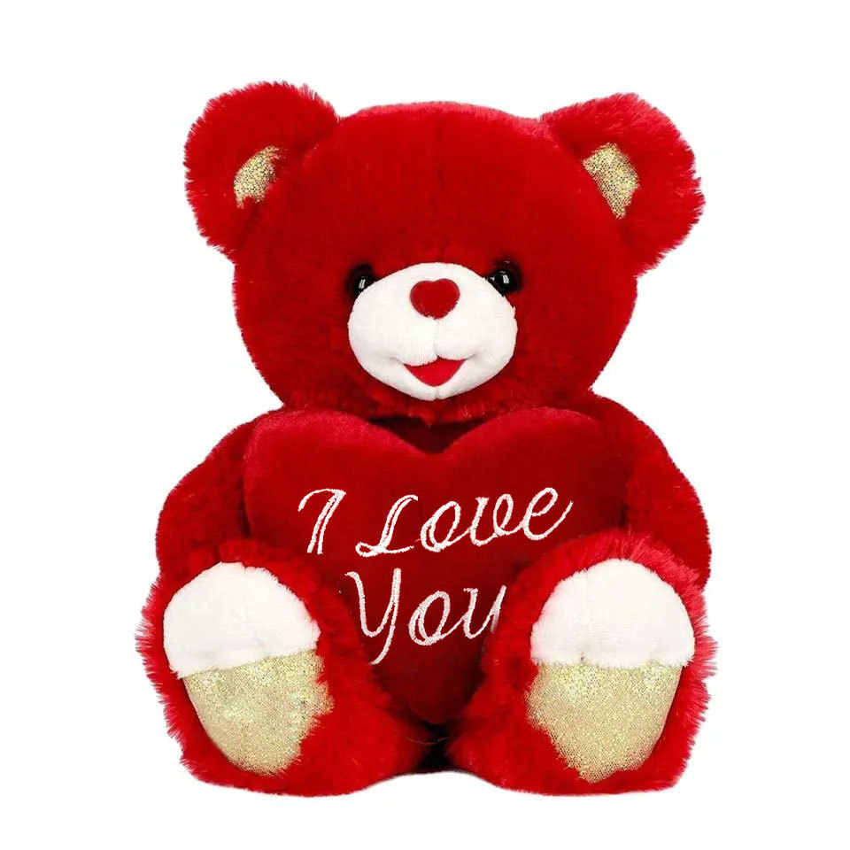 Wholesale valentine's day Mother's Day stuffed teddy bear plushie teddy plush toy for gift