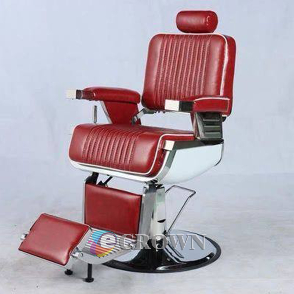 Pos barber chair design backrest backrest Cube Floor backrest copper / Wheels For armchair leather chair