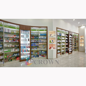 Full Vision Simple medicine Elegant shop customize drugs shop medicine counter For Model Cars